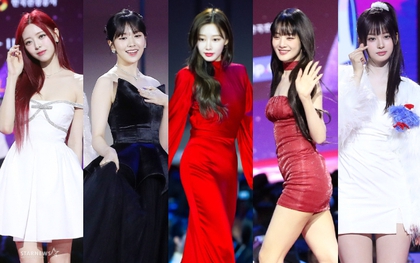 Thảm đỏ SBS Gayo Daejeon: Karina - IVE mỹ nhân đại chiến chưa hot bằng nữ idol "chặt chém" visual giữa tin hẹn hò 1/1