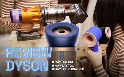 Unbox 3 sản phẩm đẹp mê nhà Dyson: Choáng váng vì món nào cũng nhiều "phụ tùng" kèm theo, mà dùng rồi thì thấy phê tít