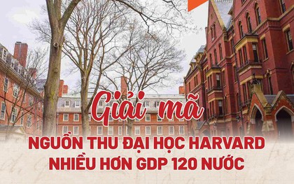 Đại học Harvard "thu tiền" từ đâu mà giàu hơn 120 nền kinh tế thế giới?