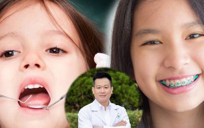 Bác sĩ chỉ ra thời điểm vàng nên bắt đầu chỉnh nha tăng trưởng và điều trị các vấn đề về răng cho trẻ