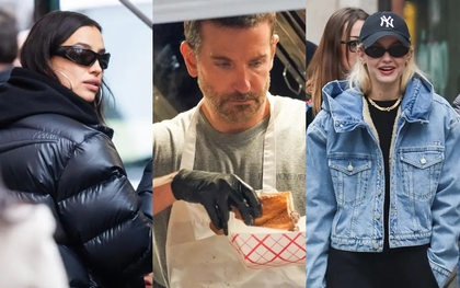 Bradley Cooper được cả tình cũ Irina Shayk và người yêu mới Gigi Hadid đến ủng hộ khi khởi nghiệp bán đồ ăn