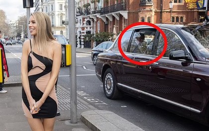 Bức ảnh Vua Charles nhìn thấy nữ phóng viên mặc táo bạo trên phố