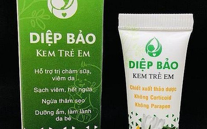 Bộ Y tế: Tiêu hủy trên toàn quốc sản phẩm "Diệp Bảo - Kem trẻ em"