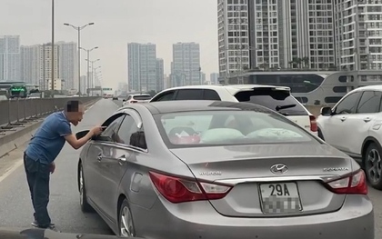 Tài xế Porsche chặn đầu, nhổ nước bọt vào xe Hyundai bị phạt 11 triệu đồng
