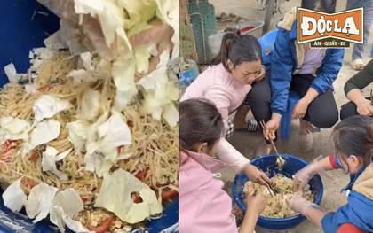 Món nộm “tập thể” độc đáo tại Thanh Hoá: Mỗi người góp một nguyên liệu, hương vị thơm ngon bất ngờ