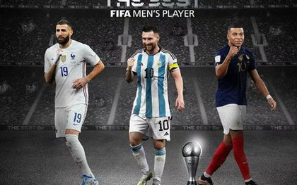 Đêm nay diễn ra lễ trao giải FIFA The Best 2022, nơi Messi đấu Mbappe, Benzema