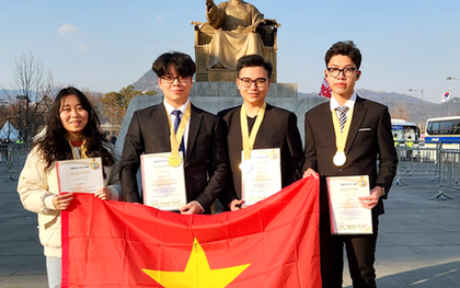 Học sinh Trường THPT chuyên Lê Hồng Phong đoạt Huy chương Vàng Olympic Phát minh và Sáng tạo Thế giới WICO năm 2023