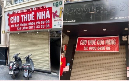 Vì sao mặt bằng kinh doanh trên phố "vàng" Hà Nội ế ẩm hàng loạt?