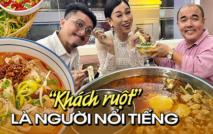 3 tiệm bún bò là chỗ “ruột” của nhiều người nổi tiếng