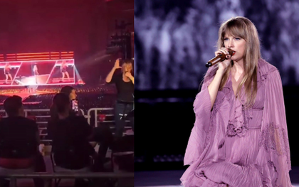 Ấm lòng concert của Taylor Swift: Fan khuyết tật được chăm sóc tinh tế, bác bảo vệ xem say mê... quên luôn nhiệm vụ