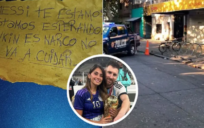 Công bố hình ảnh đầu tiên về vụ xả súng và lời đe dọa nhắm vào Messi