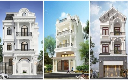Top 10 mẫu nhà 3 tầng tân cổ điển đẹp xiêu lòng