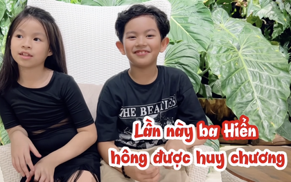 Con trai Khánh Thi - Phan Hiển hồn nhiên: "Lần này ba của Bi không được huy chương nên Bi cũng vui lắm"