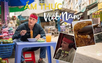 Cực "sành" món ăn Việt nhưng food blogger người Mỹ vẫn phải e dè trước 1 loại nước chấm đặc biệt