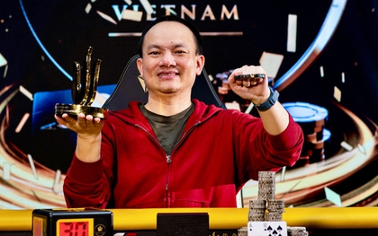 Doanh nhân Đào Minh Phú vô địch giải Triton Poker Vietnam, bỏ túi phần thưởng gần 40 tỷ đồng