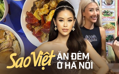 Những quán ăn đêm ở Hà Nội là "địa chỉ ruột" của dàn sao Việt, Tiên Nguyễn đi sự kiện mệt phờ vẫn phải ghé tới