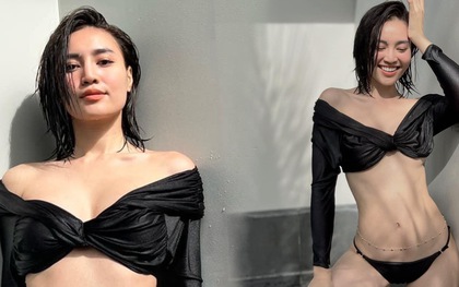 Ninh Dương Lan Ngọc gây sốt khi diện bikini, body chuẩn đét khiến netizen nóng bỏng mắt