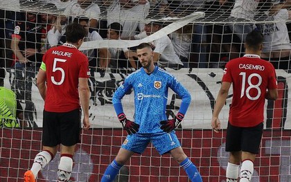 Maguire và De Gea khiến MU thảm bại tại tứ kết Europa League