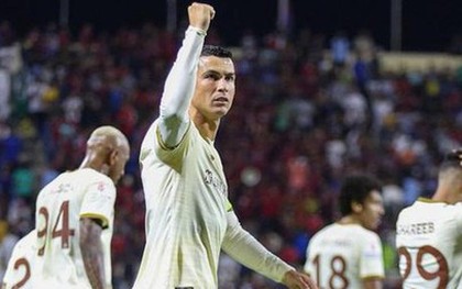 Ronaldo lập cú đúp, lọt vào tốp 5 chân sút hàng đầu giải VĐQG Saudi Arabia