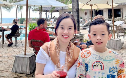 Con trai dạo này gầy đi trông thấy, Ly Kute tiết lộ lý do liên quan tới chiều cao của bé khiến hội chị em thi nhau đồng tình "Con mình cũng y hệt"