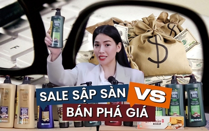 Phân biệt "sale sập sàn" - "bán phá giá": Hà Linh và Dược phẩm Hoa Linh ở vế nào?