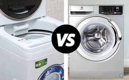 Nên mua máy giặt cửa trên hay máy giặt cửa trước? Chuyên gia đưa ra 3 lợi thế "vượt trội" hơn của 1 loại
