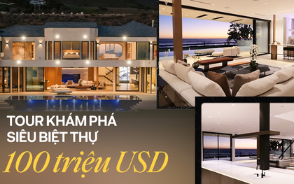 Siêu biệt thự trị giá hơn 100 triệu USD bên bờ biển Malibu, California: Lộng lẫy đến choáng ngợp, nội thất sang xịn đúng kiểu “đỉnh của chóp”