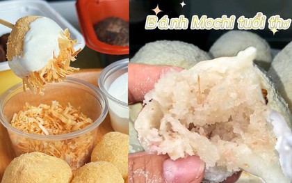 Sau trào lưu mochi chấm kem sữa, giới trẻ lại săn lùng loại bánh mochi đời đầu ở Việt Nam giá vừa rẻ lại đượm hương vị tuổi thơ