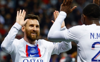Ghi bàn giúp PSG đánh bại Nice, Messi vượt kỷ lục của Ronaldo