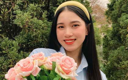 “Nàng thơ” bóng chuyền Việt Nam hoá Lưu Diệc Phi, xinh đẹp bên hoa không thua kém các nàng hậu