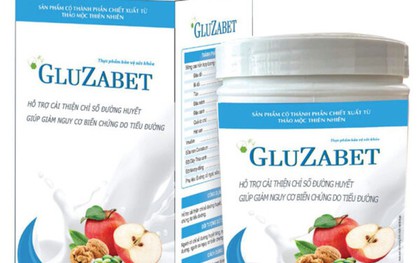 Cảnh báo thông tin quảng cáo thực phẩm bảo vệ sức khỏe GLUZABET