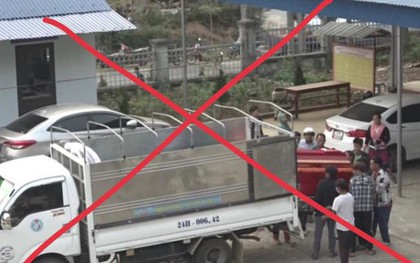 Sau vụ tai nạn giao thông, mang quan tài tới trụ sở xã gây áp lực