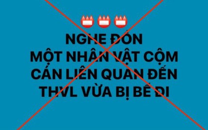 Điều tra tin giả “Giám đốc Đài truyền hình Vĩnh Long bị bắt”