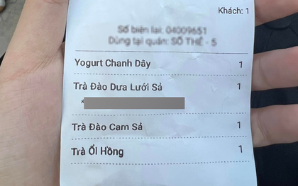 Nhân viên viết lời chửi thề khách lên hóa đơn, đại diện quán cafe nói gì?