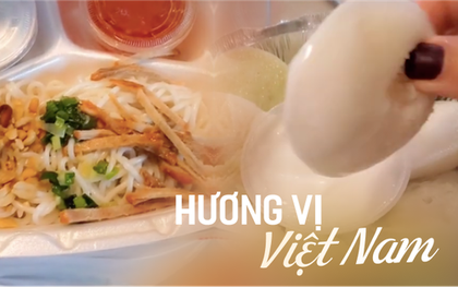 Bánh tằm bì, bánh đúc, bánh bò "đắt khách" tại Mỹ