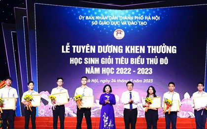 Hà Nội dẫn đầu học sinh giỏi quốc gia, quốc tế