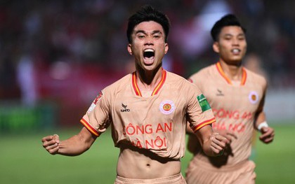 Tiền vệ U22 Việt Nam toả sáng, CLB CAHN ngược dòng giành chiến thắng trước SLNA