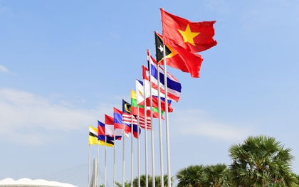 Trang trọng Lễ thượng cờ Đoàn thể thao Việt Nam tại SEA Games 32