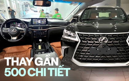 Chủ tịch bỏ 2,4 tỷ độ Lexus LX 570 2013: Trông như xe 10 tỷ, nội thất tốn hơn 1,1 tỷ, giống bản cho đại gia Trung Đông