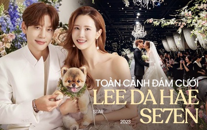 Toàn cảnh đám cưới Lee Da Hae - Se7en: Cô dâu bật khóc vì xúc động, Taeyang hát tặng tình ca, quy tụ dàn sao hoành tráng như lễ trao giải