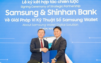 Samsung “bắt tay” Shinhan Bank, đẩy mạnh triển khai ví kỹ thuật số Samsung Wallet đến người tiêu dùng Việt