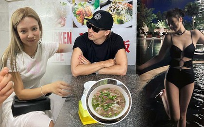 Taeyang đam mê phở, Hyoyeon lên đồ đơn giản đi ăn bánh xèo ở Việt Nam