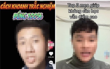 Nghe theo clip hướng dẫn "cách khoanh đáp án trúng 100%" trên TikTok, nhiều học sinh trượt tốt nghiệp