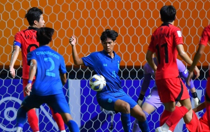 Thảm bại trước U17 Hàn Quốc, U17 Thái Lan tan mộng tham dự U17 World Cup