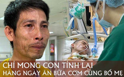 "Ước gì cha có thể đổi mạng mình lấy sức khỏe cho con"