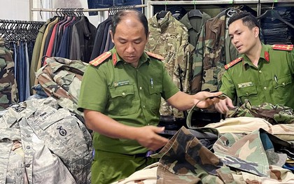 Phát hiện nhiều áo quần "rằn ri" nhập lậu tại TP Huế