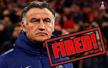 Nguyên nhân gây sốc khiến HLV Galtier bị PSG sa thải