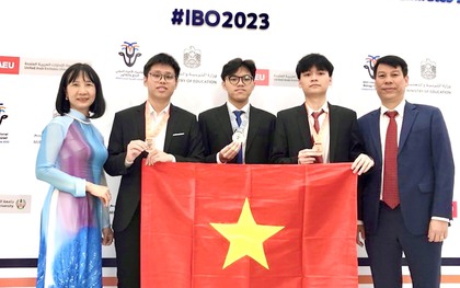 3 thí sinh Việt giành huy chương Olympic Sinh học quốc tế 2023