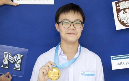 Nam sinh lớp 12 giành cú đúp huy chương vàng Olympic Toán quốc tế