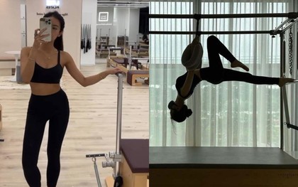 Hội nhà giàu, nổi tiếng khoe tập pilates "độ" vóc dáng